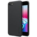 Nillkin Case for Apple iPhone SE 2022 / Apple iPhone 8 (4.7" Inch) / iPhone SE2 SE 2 2020 Super Frosted Hard Back Cover PC Without Logo Cut Black Color