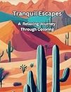 Tranquil Escapes: A Relaxing Journey Through Coloring: Mountains, Deserts, Beaches, Gardens, Landscapes and More