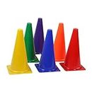 Elevate Your Training Events with FITFIX™ Sports 6 Inch Cone Marker Pack of 6 Pcs Unleash Versatility and Durability for Every Activity-The Ultimate Solution Comes in Different Packs