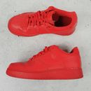 NIKE Mens EUR 41 or US 8 Air Force 1 Low Triple Red Sneakers Shoes