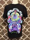 Pink +  Dolphin Clothing BOO GHOST Graphic T-Shirt Double Sided Size Medium USA
