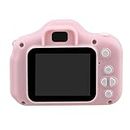 smars Kids Camcorder Rechargeable HD Digital Camera with 2 inch Display Screen for Children Birthday Gifts Outdoor Play(Pink)