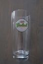 Grolsch Beer Glass 6.5" Tall x 3" Wide Man Cave Gift For Dad Premium Lager