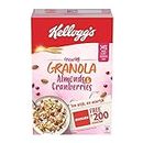 Kellogg's Crunchy Granola Almonds and Cranberries, 460 g | Breakfast Cereal | Multigrain Flakes