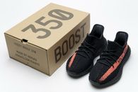Men's shoes“Adidas Yeezy Boost 350 V2”BY9612 Black pink US size 9-12.5