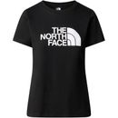 T-Shirt THE NORTH FACE "W S/S EASY TEE" Gr. M, schwarz (tnf black) Damen Shirts Jersey