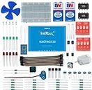 tinkRbox Electrics Starter Kit 22+ DIY Projects with Electronics Components Breadboard, LEDs, Resistors, Switches and also Video Tutorials