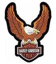 Maxi Patch Large XL American Eagle Patch 24x34CM Brown Harley Davidson Jackets