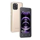 Tangxi IP13 Pro Smartphone 6.0,4.66 Inch HD Unlocked Cell Phone,RAM 2GB/ROM 32GB Dual SIM Dual Standby Ultra Thin Smartphone with Face Recognition (Gold)