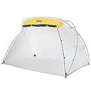 Wagner Spraytech C900038.M Large Spray Shelter with Built-In Floor & Screen for DIY Spray Painting, Hobby Paint Booth Tool Painting Station,Portable Spray Paint Tent, White, Yellow