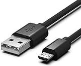 Superer 1,5M Micro USB Kabel Ladekabel passend für Sony Playstation 4 Controller,PS4 Slim,PS4 Pro Netzkabel Datenkabel Charging Cable
