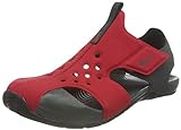 Nike Unisex Kids Sunray Protect 2 (PS) Running Shoe, University Red/Anthracite-Black, 1 UK