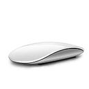 Ratón inalámbrico con Bluetooth 5.0, ratón táctil silencioso multi arco, ratón mágico ultrafino, para ordenador portátil ipad mac pc macbook (Blanco)
