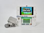 New Nintendo 3DS XL Console con 200 Giochi colore Bianca +Caricatore 11.0.0-33E