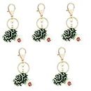 VALICLUD 5pcs Cabbage Keychain Accessories for Car Kids Keychains Chinese Coins Key Ring Car Keychains Girls Keychain Girl Presents Car Auto Accessories Charm Vegetable Crystal Bag Pendant