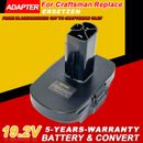 Für Black & Decker Akku Adapter Stanley Porter Kabel 18/20 V auf Craftsman 19,2V