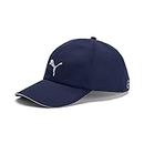 Puma Men Polyester Baseball Cap/Hat (5291124_Peacoat_Adult), Free Size, Purple