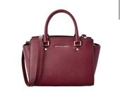 Michael Kors Selma Leather Satchel Women's Handbag Crossbody NEW AUTHENTIC
