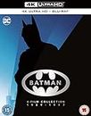 Batman 4-Film Collection 1989 - 1997 [4k Ultra-HD Blu-ray] [2020] [Region Free]