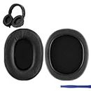 Crysendo Headphone Cushion Compatible with Boat Rockers 510 Cushion | 25mm Thick Replacement Headset Pads | Made of High-Density Memory Foam & Softer Protein Leather (Black)