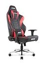 AKRacing Masters Series Max Gaming Chair, Black/Red