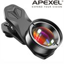 APEXEL Macro Photography Lens Cell Phone Macro Lens Attachment for iPhoneAndroid