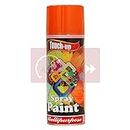 Touch Up Aerosol Spray Paint Orange - Ready to Use for Car, Bike Spray Painting Home & Furniture (400 ml)