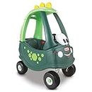 Little Tikes Dino Cozy Coupe Car - Kids Ride-On with Foot to Floor Slider - Mini Vehicle Push Car With Real Working Horn, Clicking Ignition Switch & Petrol Cap - For Ages 18 Months+