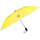 EUME Leatrix 21 Inch 2 Fold Auto-Open Umbrella (Yellow)