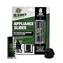Mr. Slider's Appliance Gadget Kitchen Appliance Sliders - 8 Pack - Includes Plastic Case - Small Countertop Sliders for Kitchen Appliances - Moving Pads Sliders for Coffee Maker, Mixer, Blender, Etc.