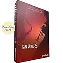 Presonus Notion 6 Notation and Composition Software with Onboard Sounds and Built-in Audio Mixer - Download Card