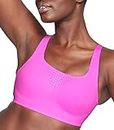 Victoria's Secret Featherweight Max Sports Bra High Impact Adjustable Straps, Molded Cup Sports Bras for Women, Pink (36B)