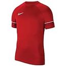 Nike CW6101 M NK Dry ACD21 Top SS T-Shirt Mens University Red/White/Gym Red/White M
