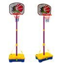 Portable Adjustable Junior Basketball Net for Children with Carry Case and Ball