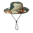 Zacharias Men's Cotton Camouflage Hat (Pack of 1) (6168_Multicolor_Free Size)