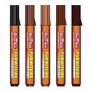 Soni Officemate Furniture Touchup Bold Marker - Pack Of 5 , Multicolor