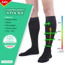 Compression Socks Calf Support Athletic Running Cycling Medical Anti Fatigue