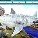 Ark Survival Evolve PVE Xbox official Megalodon Shark Solid Albino White