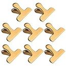 Clips Supplies for Office Gold Bills Clips Hogar Heavy Office & Papelería WGd311 (Glod, One Size)