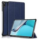 Kepuch Custer Case for Huawei MatePad 11" 2021,Ultra-Thin PU-Leather Hard Shell Cover for Huawei MatePad 11" 2021 - Blue