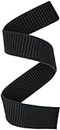 Zitel Band Compatible with Garmin Fenix 6/6 Pro, Fenix 7/7 Solar, Fenix 5/5 Plus, Epix Gen 2, new Forerunner 965/955/945/935, Hook and Loop Nylon 22mm Sport Strap (Black)