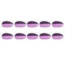 EXCEART Botones Para Chaquetas 10Pcs 26X48mm Metal Button Sewing Buttons Round Badge Making Supplies for DIY Sewing Clothing Accessories Decorations Purple Botones Para Camisas
