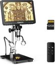 TOMLOV Microscopio Digitale 1200X USB Moneta Microscopio Ingrandimento Riparazione Elettronica