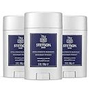Stetson Personal Care Extra Strength Deodorant by Scent Beauty - Gel Men's Deodorant Stick for Grooming Kit - 3 oz - 3 Pack - Spirit