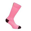 1pair Outdoor Sports Socks Breathable Road Bicycle Socks Men And Women Racing Cycling Socks Running socks (Color : A Pink, Size : M 38-45)