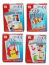 Classic Card Games Pack 4 Go Fish Old Maid Happy Families & Animal Snap Kids 3+