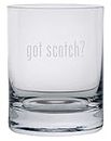 got scotch? Etched 11oz Stolzle New York Crystal Rocks Glass by Etched Laser Art