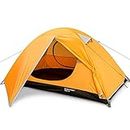 Bessport Camping Tente 2 Personnes Ultra Légère Facile à Installer Tentes 4 Saison Imperméable Dôme Double Couche Tente AdulteTente Camping Ventilée pour Pique-Nique Randonnée