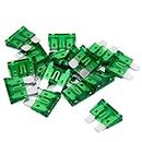 (20 pcs) 30 Amp Standard Blade Fuse, 30A Automotive Fuse for Car Truck (Green)