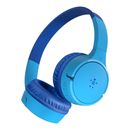 Belkin SoundForm Cuffie Wireless On-Ear Per Bambini Con Microfono Integrato Blu